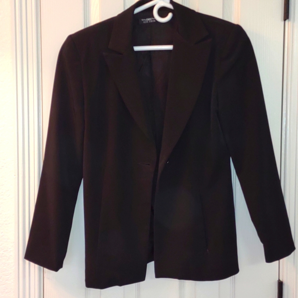 Vintage pristine B. Moss black jacket/blazer size 4!